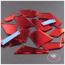 Specchietti assortiti 50pz colore rosso